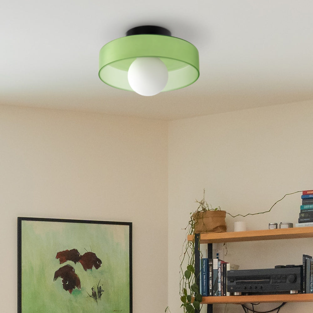 Plafonnier Rond Moderne | Éclairage Élégant et Contemporain