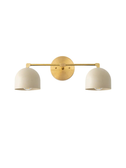 Applique Murale Laiton Style Vintage pour Salle de Bain