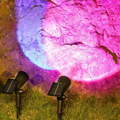 Spot Solaire LED Extérieur – Éclairage Jardin Multicolore