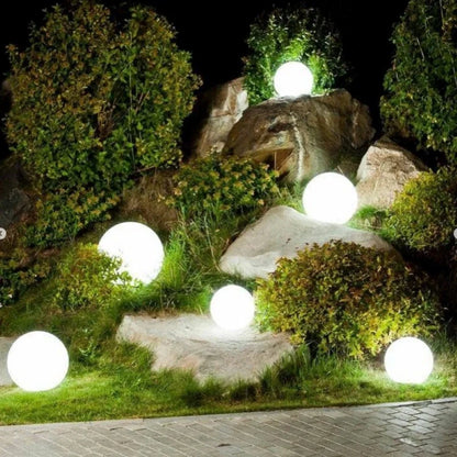 Lampe Solaire Sphérique LED – Extérieur & Intérieur