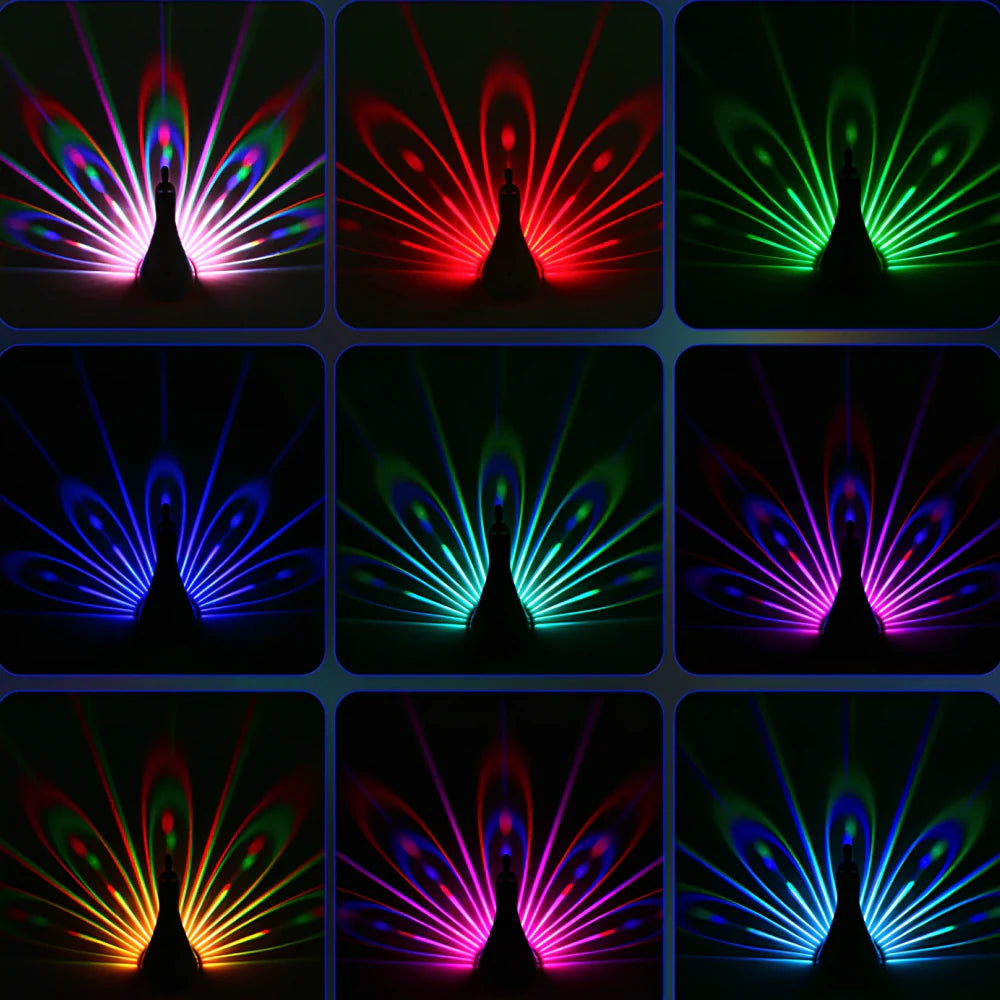 Applique Murale LED, Ailes Lumineuses, Animaux Design