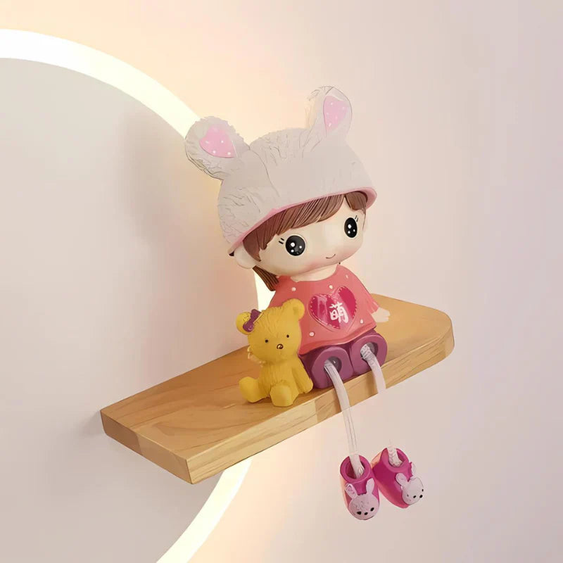 Angelight | Créative Lampe LED Murale Nordique pour Chambre d'Enfant