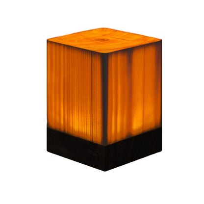 Lampe de Table Tactile LED Sans Fil en Bois Rechargeable