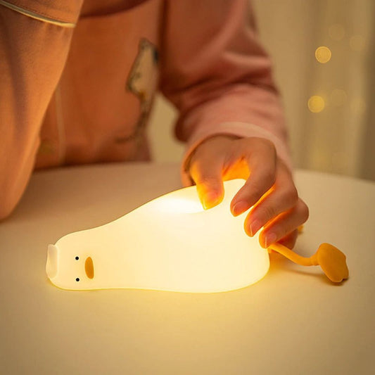 Lazy Duck – Veilleuse LED Apaisante en Forme de Caneton