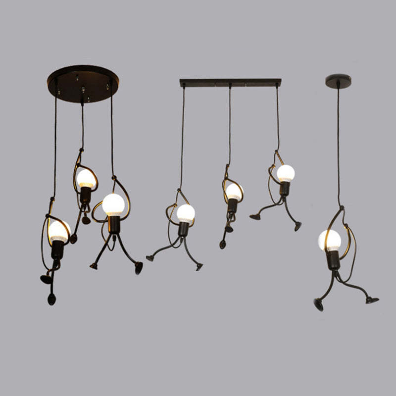 Suspension Rétro Iron Man | Lampe Originale en Métal