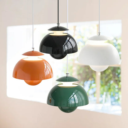 Suspension Métallique Sphérique Ymir – Élégance Nordique au Design Artistique