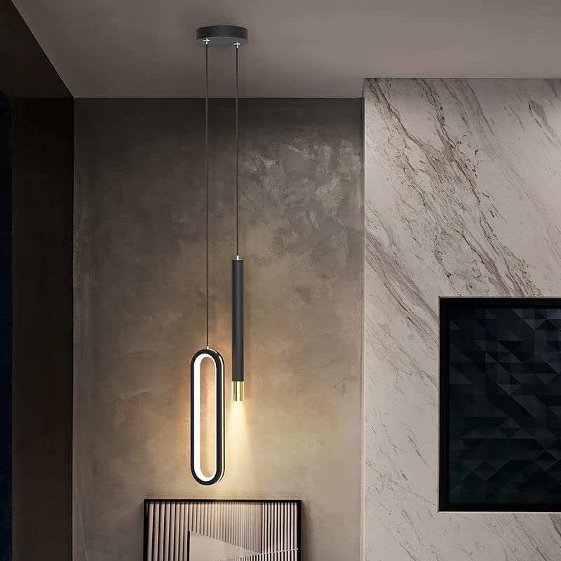 Lampe Suspendue LED Moderne avec Spot Pivotant