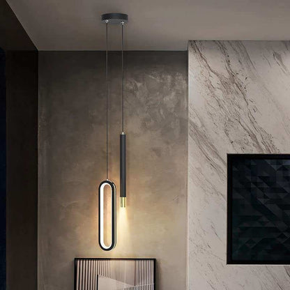 Lampe Suspendue LED Moderne avec Spot Pivotant