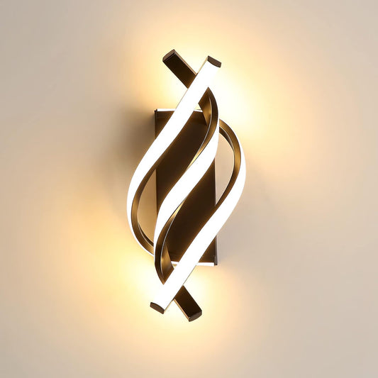 Applique Murale LED 22W Moderne Design en Spirale