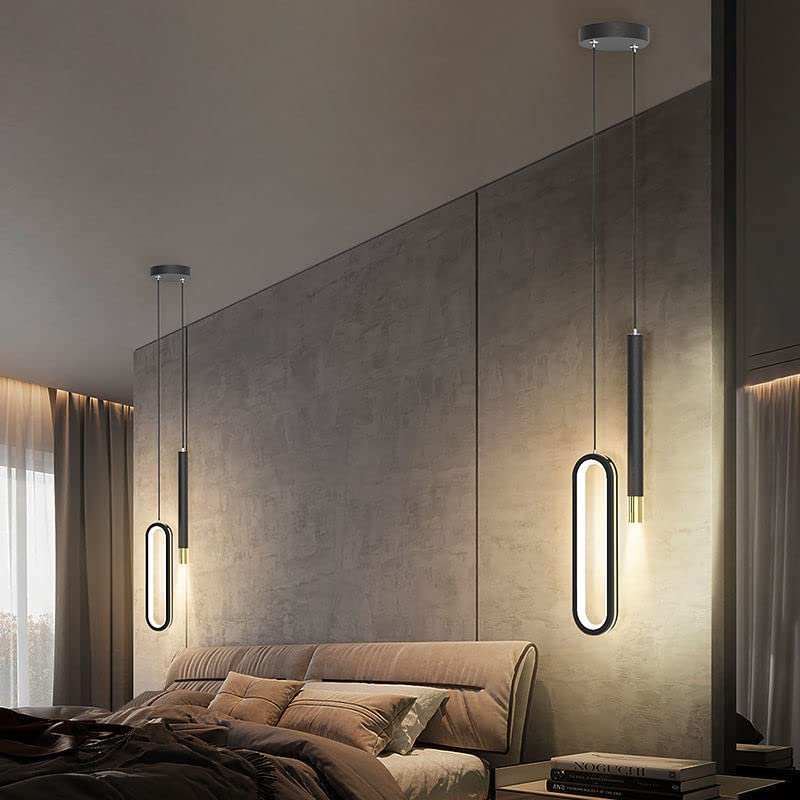Lampe Suspendue LED Moderne avec Spot Pivotant