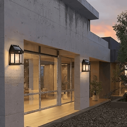 Lampe Solaire Extérieure – Design Moderne et Étanche avec Détecteur de Mouvement