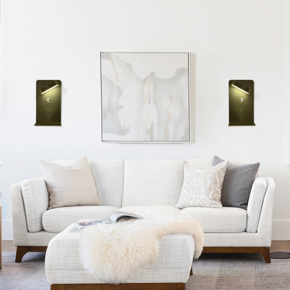 Applique Murale Intérieure LED Kaye – Design Moderne avec Rotation et Charge USB