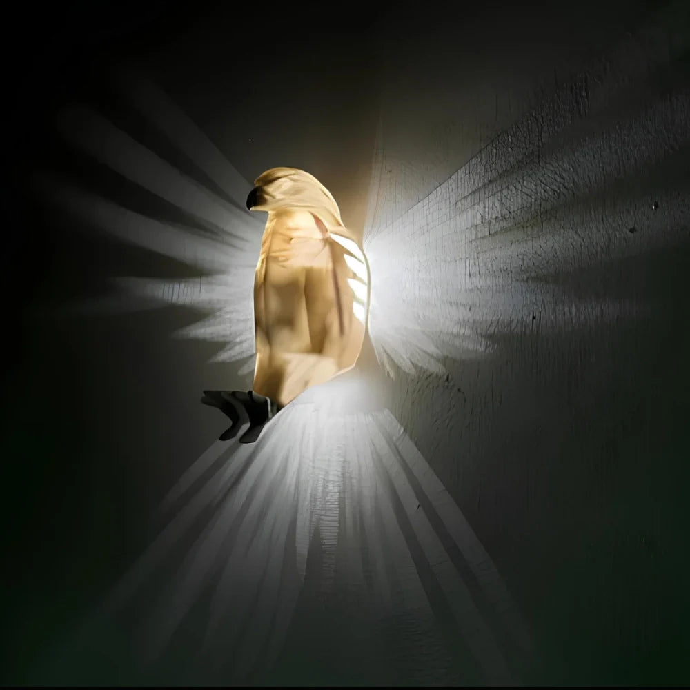 Applique Murale LED, Ailes Lumineuses, Animaux Design