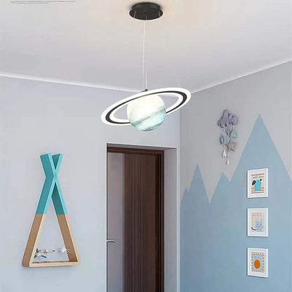 Suspension Enfant LED Design Planètes