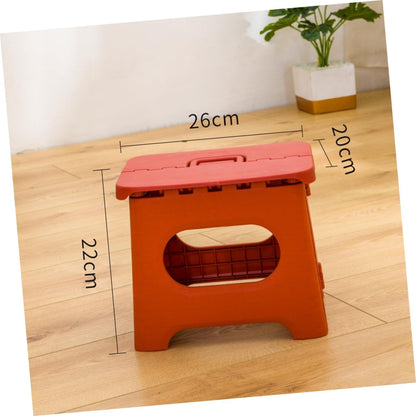 Tabouret Pliant Portable avec Poignée Plastique