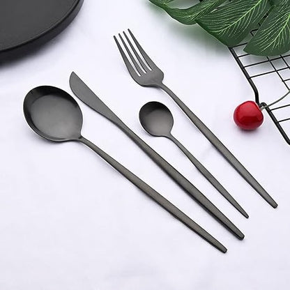 Luxus – Ensemble de Couverts Élégant en Acier Inoxydable