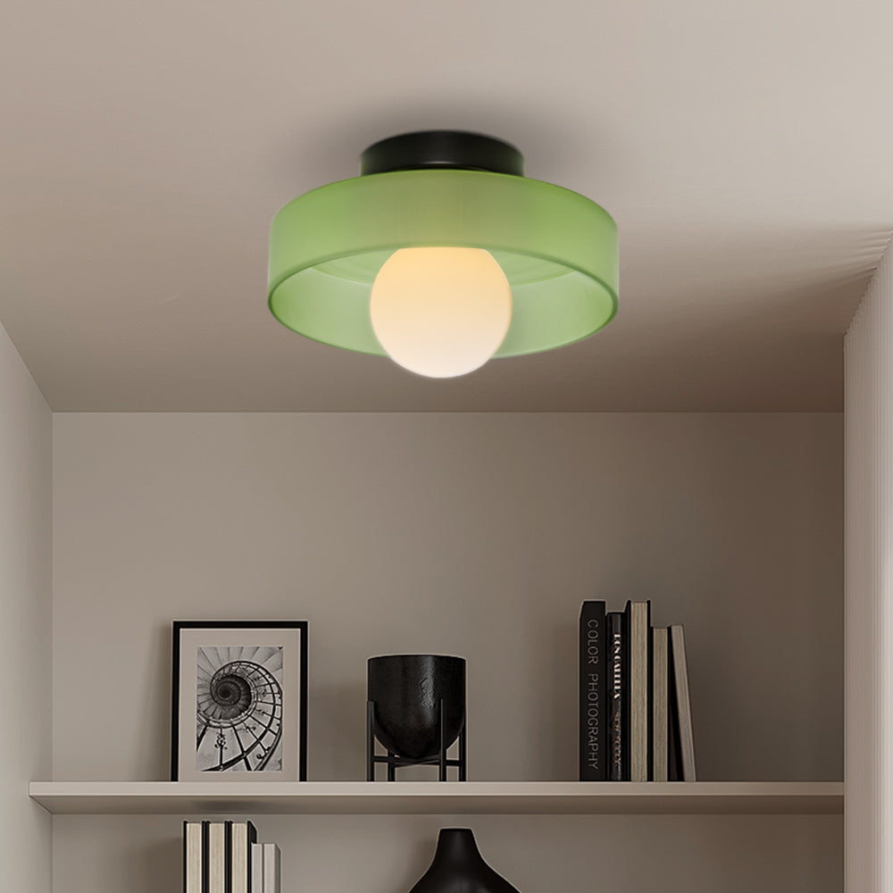 Plafonnier Rond Moderne | Éclairage Élégant et Contemporain