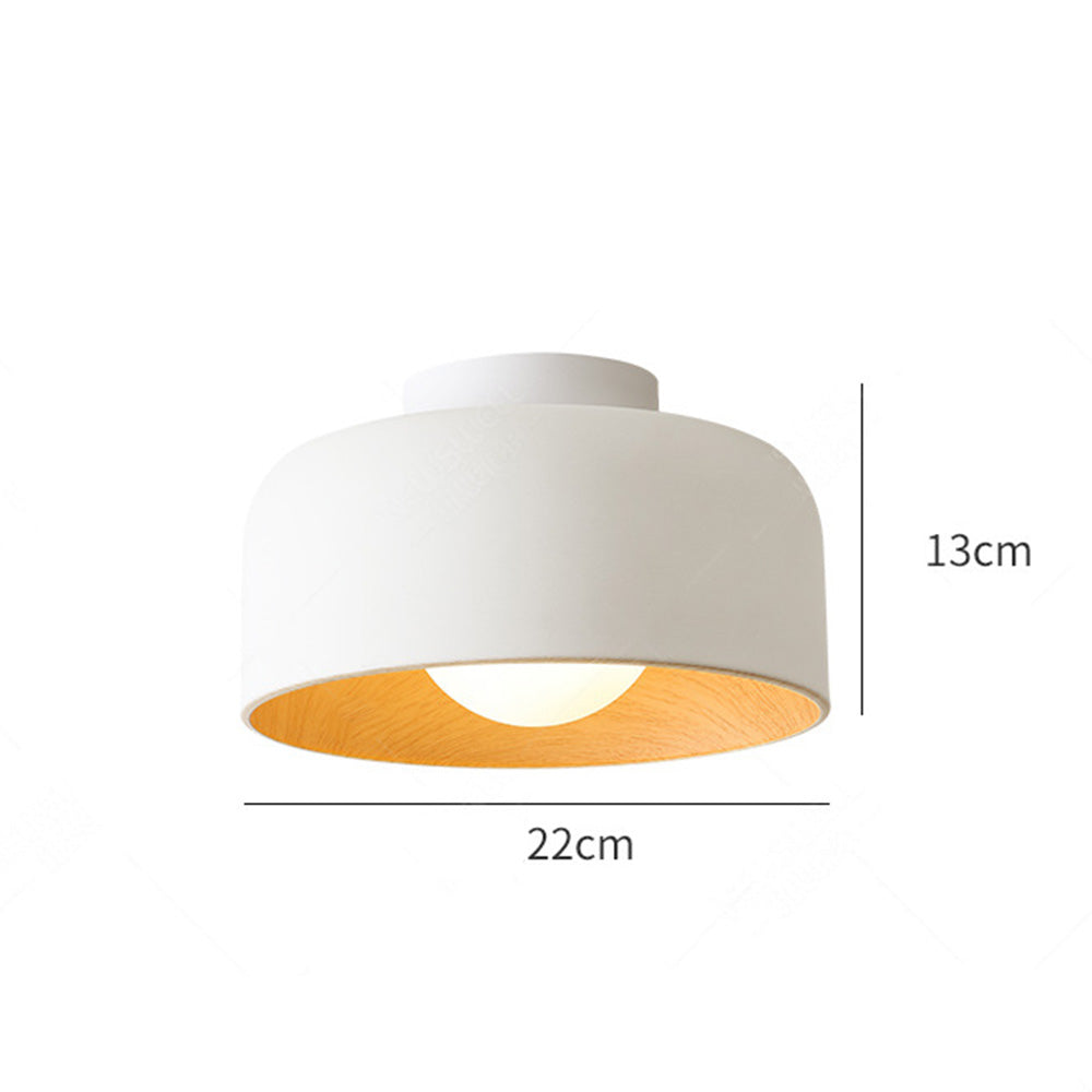 Simple – Plafonnier Métallique Minimaliste et Moderne