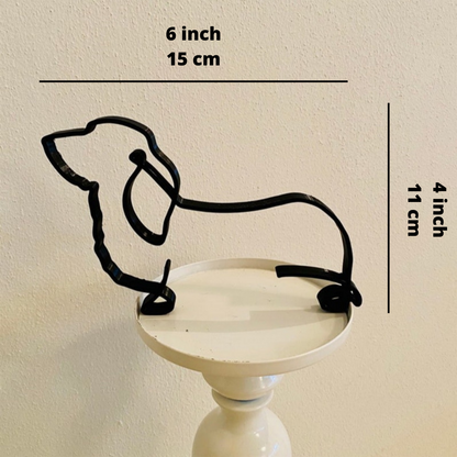 Sculptures Déco en Fer – Chiens et Chats Artistiques pour Maison et Bureau