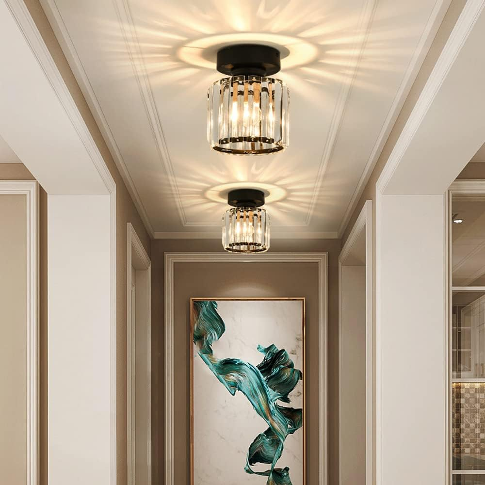 Plafonnier Moderne 1 Lumière | Éclairage Élégant pour Couloir