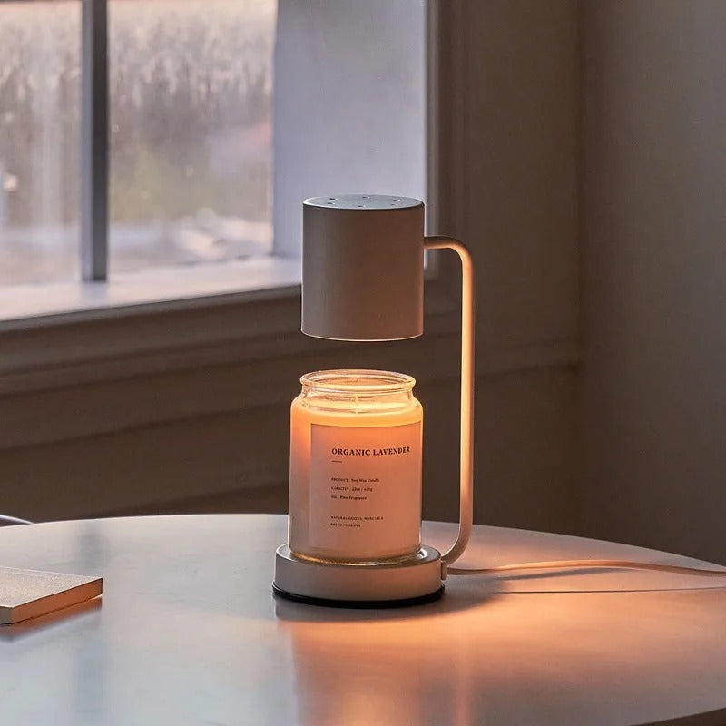 Marcela | Lampe Chauffe-Bougie Élégante et Moderne