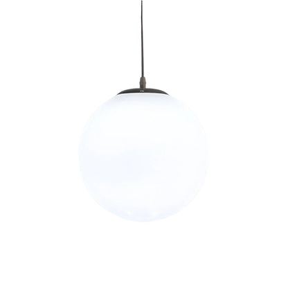 Suspension Globe Nordique en Verre Opalin