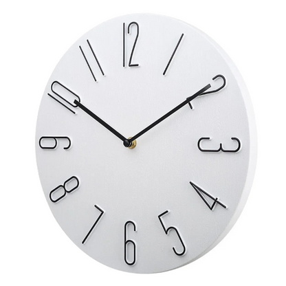 Horloge Murale Élégante Kiklos – Design Coloré et Silencieux pour une Déco Moderne