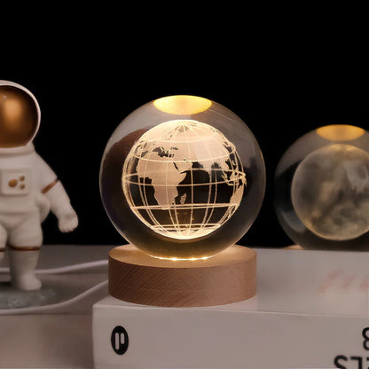 Boule de Cristal Lumineuse | Éclat et Élégance