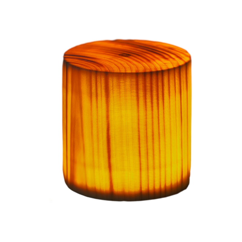 Lampe de Table Tactile LED Sans Fil en Bois Rechargeable