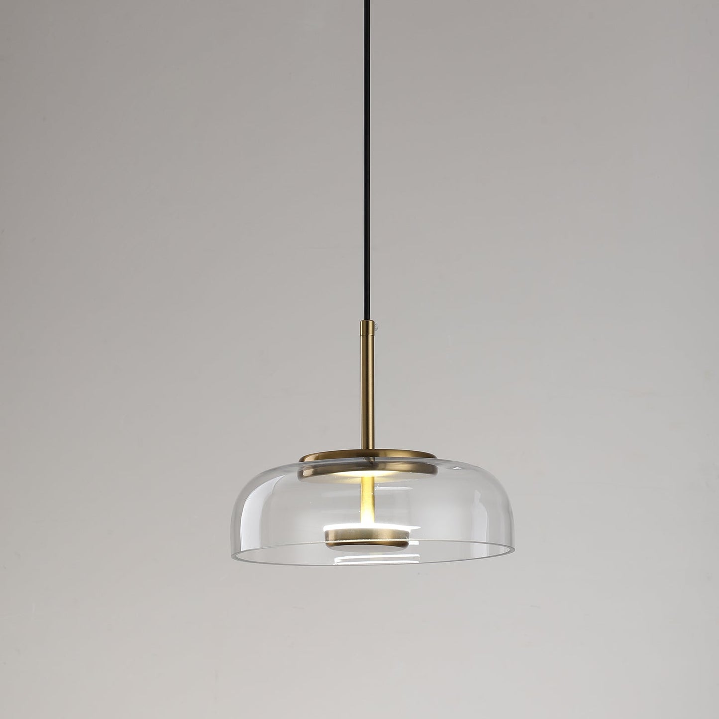 Suspension Luminaire CROP – Éclat rétro et verre coloré pour une touche artistique