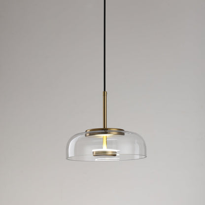 Suspension Luminaire CROP – Éclat rétro et verre coloré pour une touche artistique