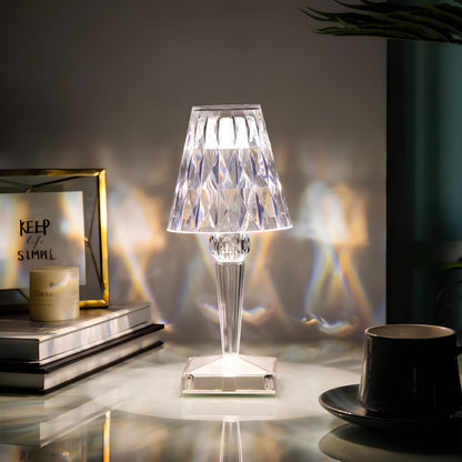 Lampe Cristal Scintillante | Éclairage Élégant et Raffiné