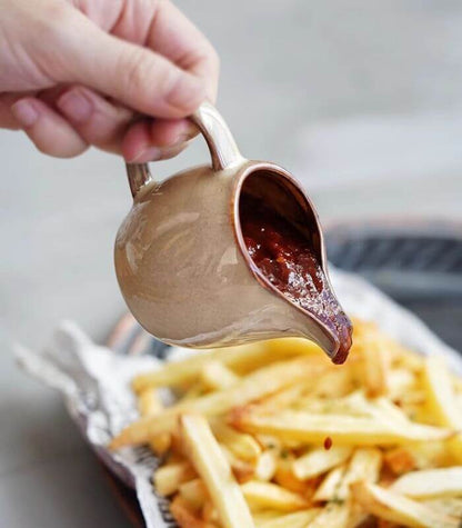 Bac à Sauce en Céramique Fait Main – 80 ml, Plusieurs Couleurs