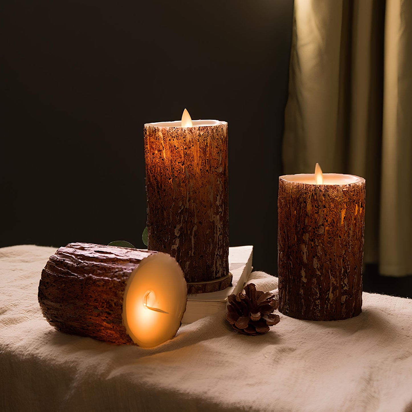 Flameless Block Candles - Bougies sans Flamme