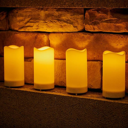 Bougies Sans Flamme Fondantes – Une lueur apaisante sans compromis