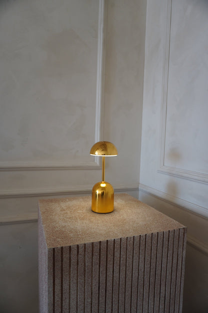 Lampe Sans Fil Edie, Métal Argent ou Or, Tactile