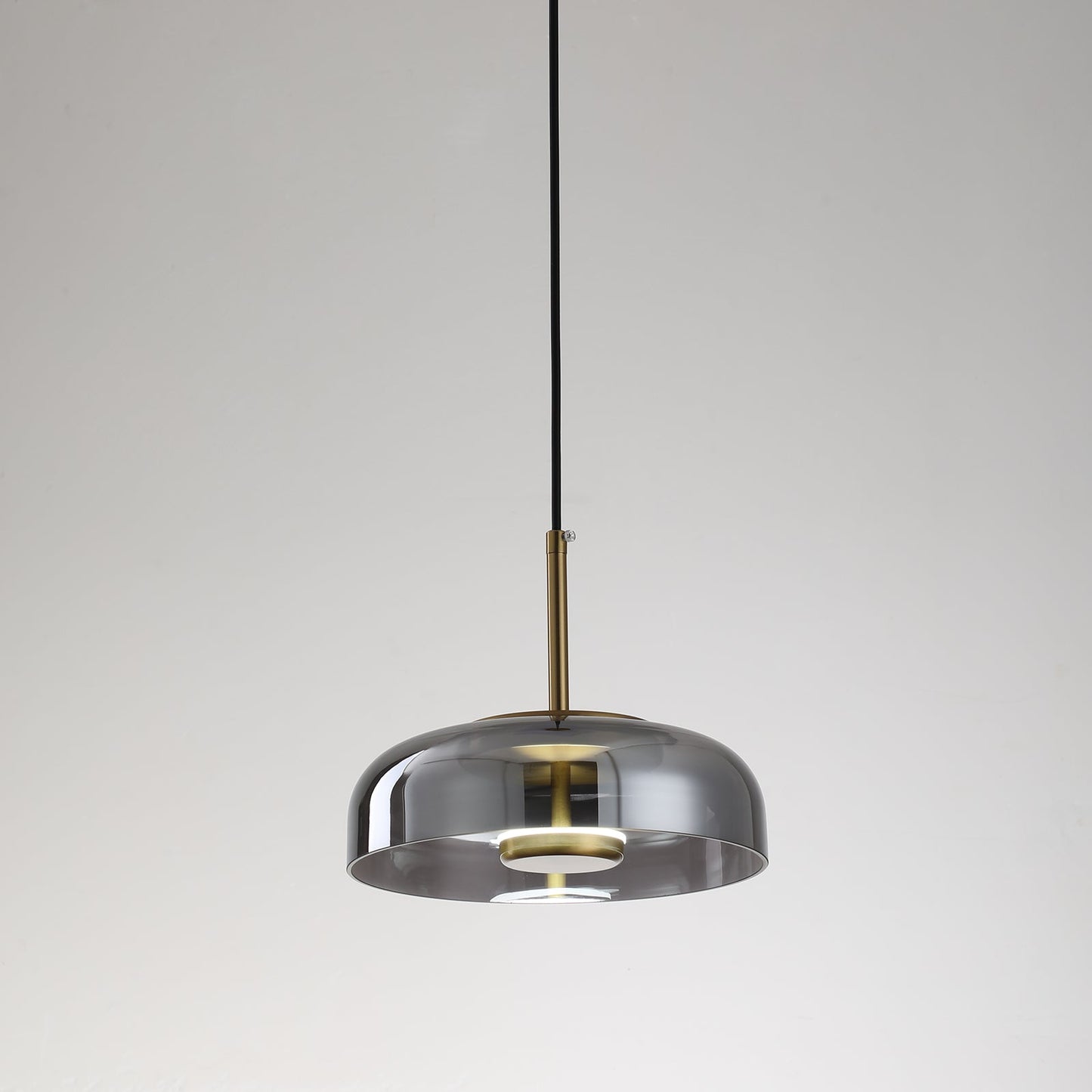 Suspension Luminaire CROP – Éclat rétro et verre coloré pour une touche artistique