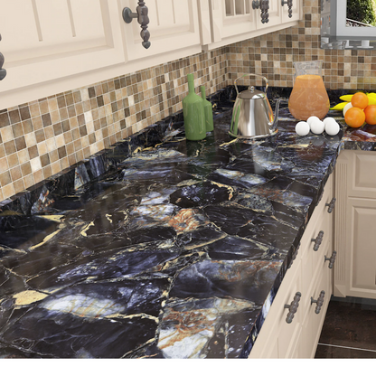 Vardi Dante MarmerLook - Magnifique Décoration pour Chaque Surface ! Résistant à l'Eau & à l'Huile