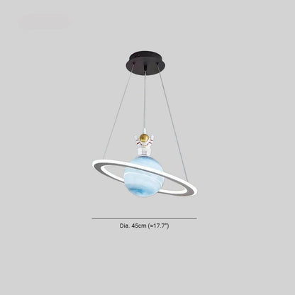 Suspension Enfant LED Design Planètes
