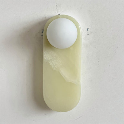 Applique Murale Jade Lucie – Pierre & Verre Élégants