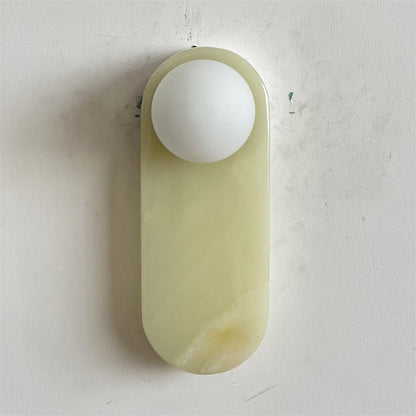 Applique Murale Jade Lucie – Pierre & Verre Élégants