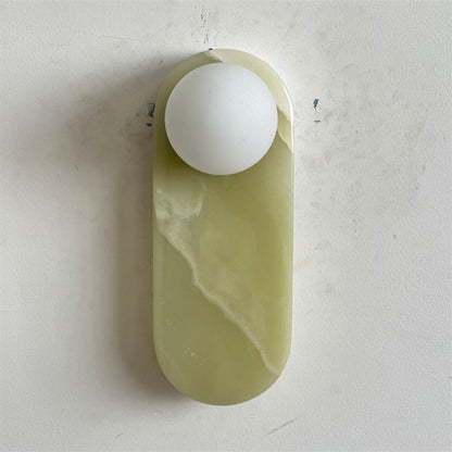Applique Murale Jade Lucie – Pierre & Verre Élégants