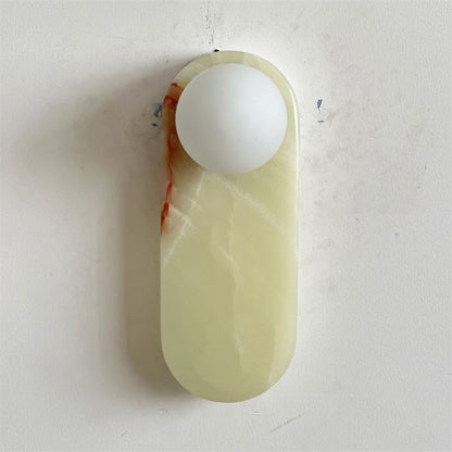 Applique Murale Jade Lucie – Pierre & Verre Élégants