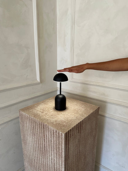 Lampe Sans Fil Edie, Métal Argent ou Or, Tactile