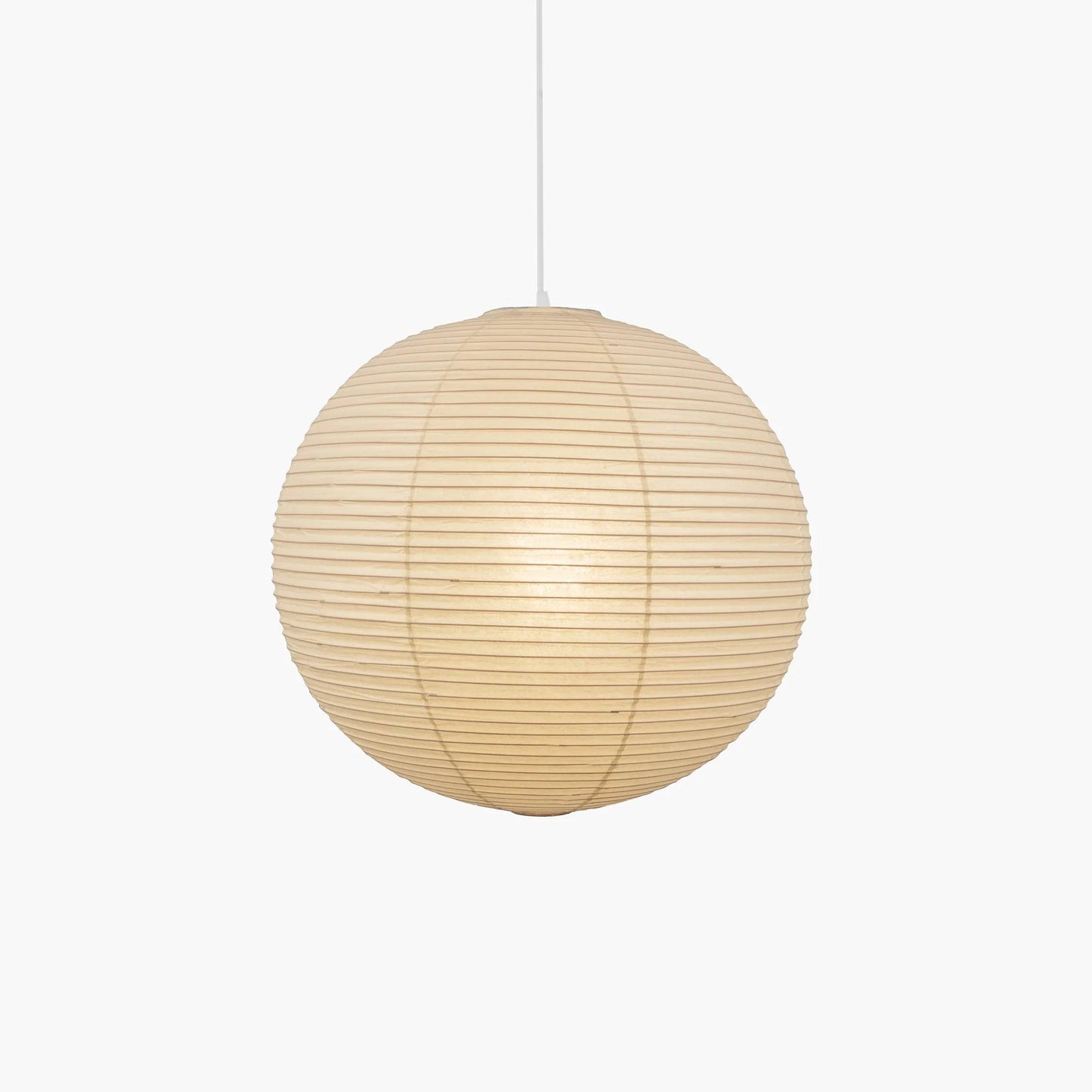 Lampe Suspendue Papier Washi, Style Akari, Ø30–80cm