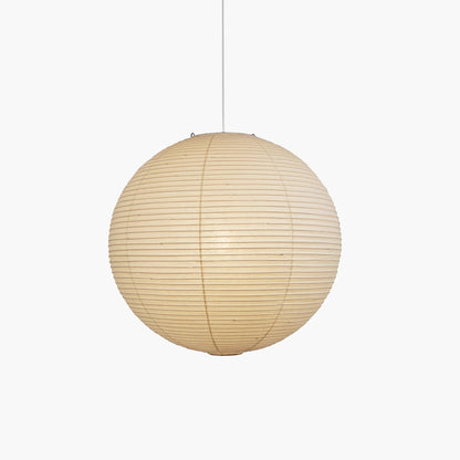 Lampe Suspendue Papier Washi, Style Akari, Ø30–80cm