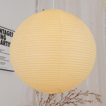 Lampe Suspendue Papier Washi, Style Akari, Ø30–80cm