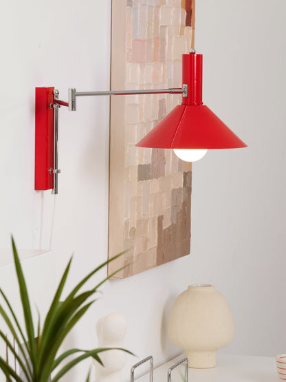 Applique Murale Anvia, Métal Moderne, Bras Réglable