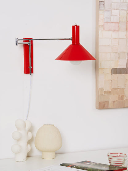 Applique Murale Anvia, Métal Moderne, Bras Réglable