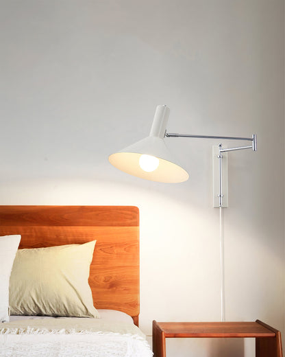 Applique Murale Anvia, Métal Moderne, Bras Réglable